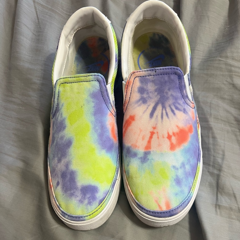 Nike Tie Dye Slip On Sneakers
